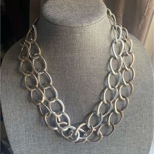 Modernist Trifari Large Link Necklace